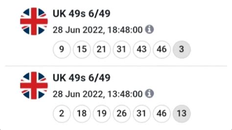 teatime results for yesterday 2022.
